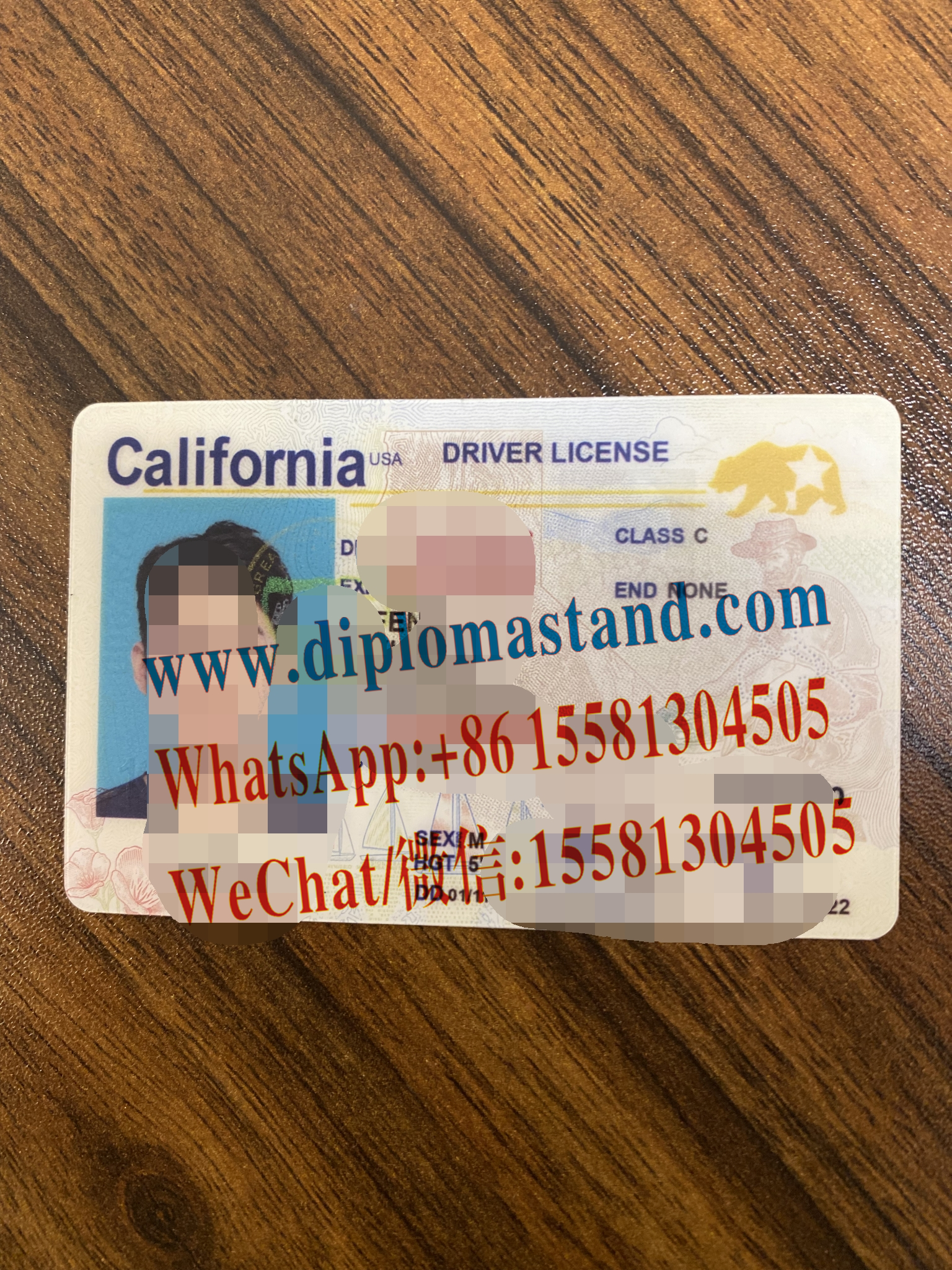 Buy California drivers license Online