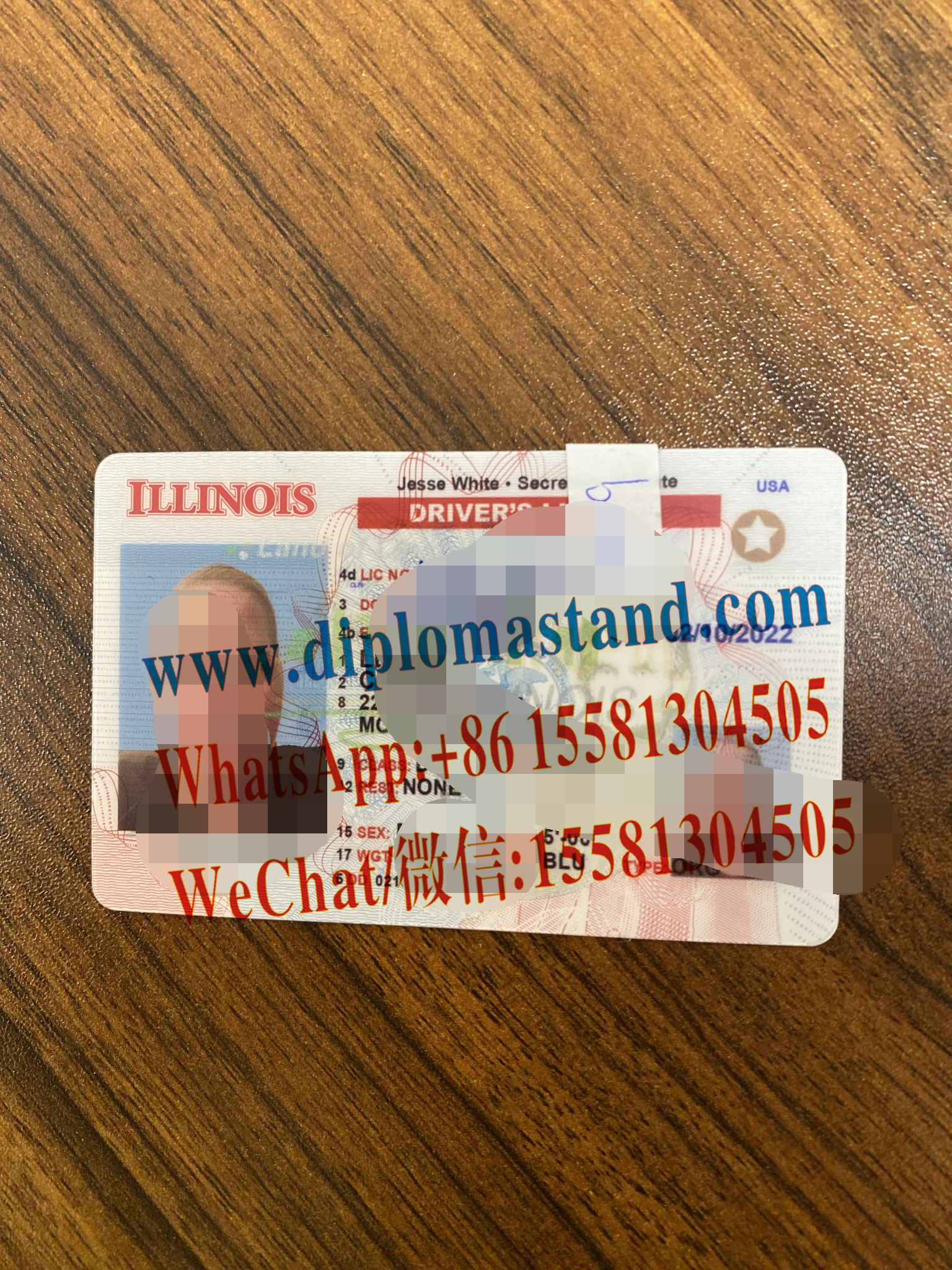 Buy Illinois drivers license Online