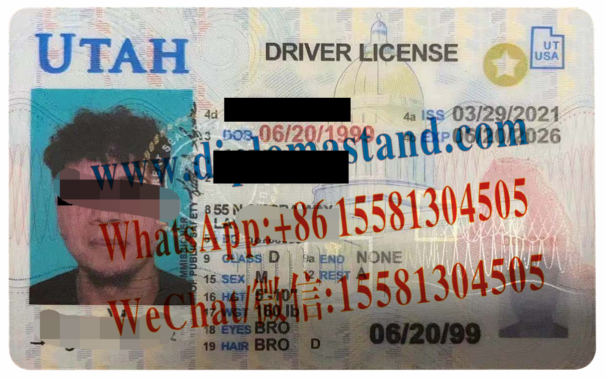 Buy Utah Drivers License Online