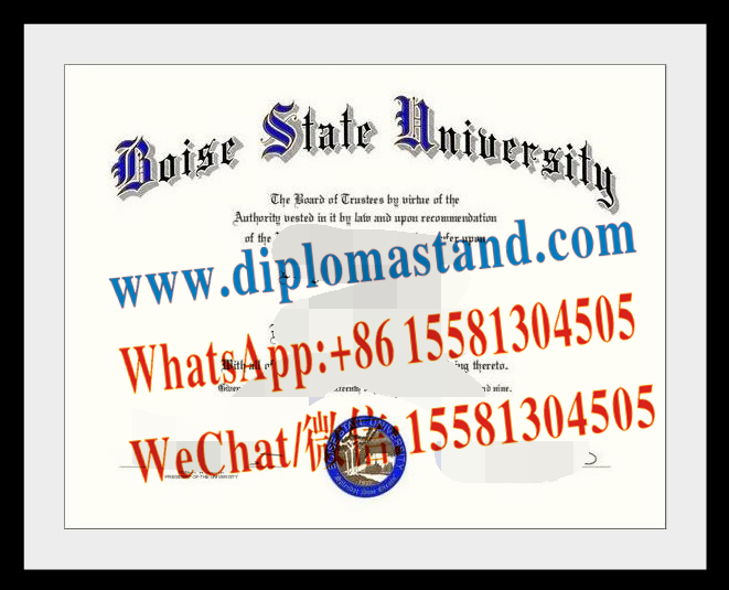 Buy fake Boise State University Diploma