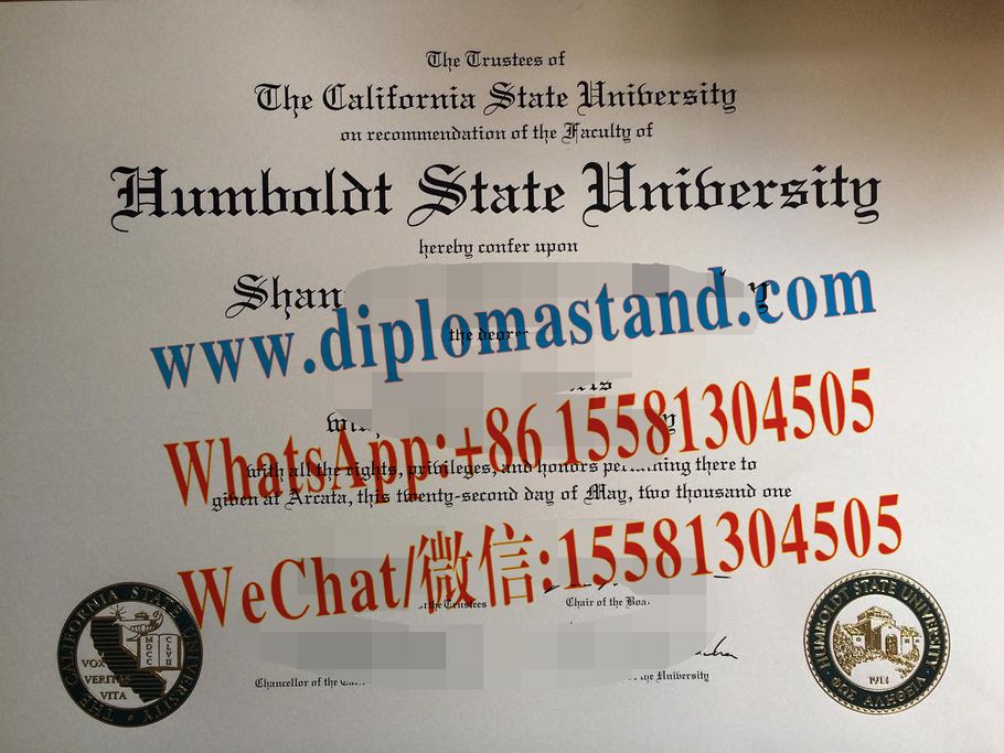 Buy fake California State Polytechnic University, Humboldt Diploma