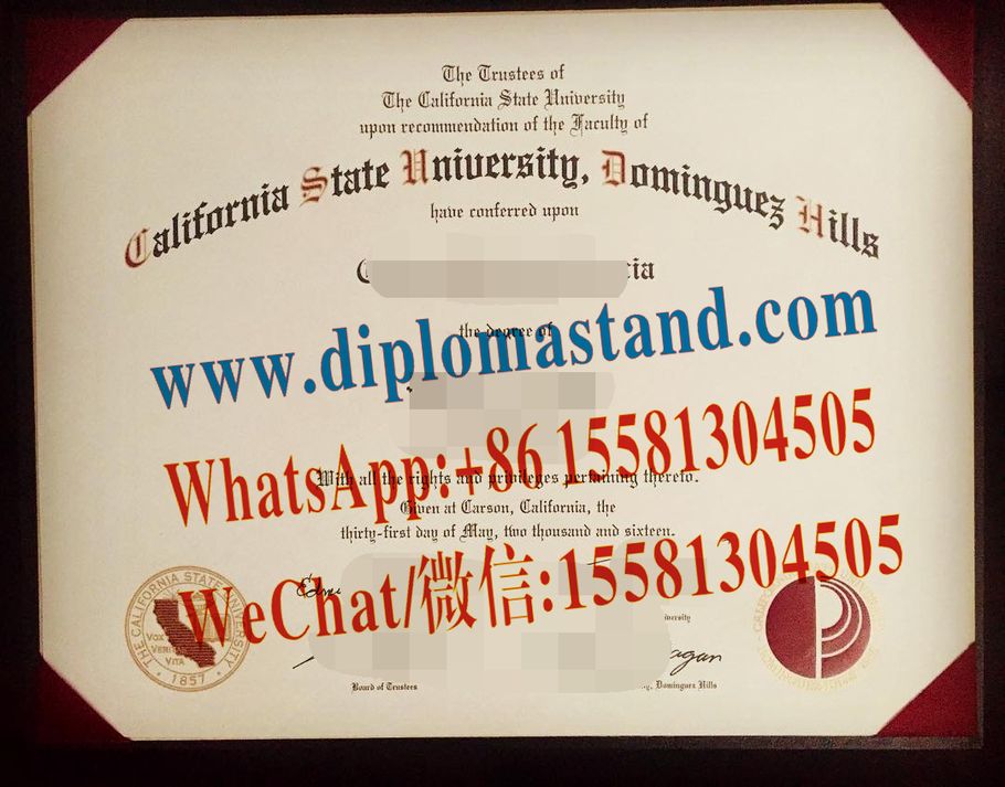 Buy fake California State University, Dominguez Hills Diploma