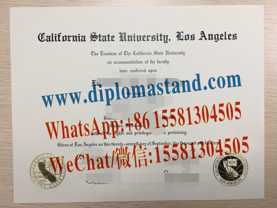 Buy fake California State University, Los Angeles Diploma