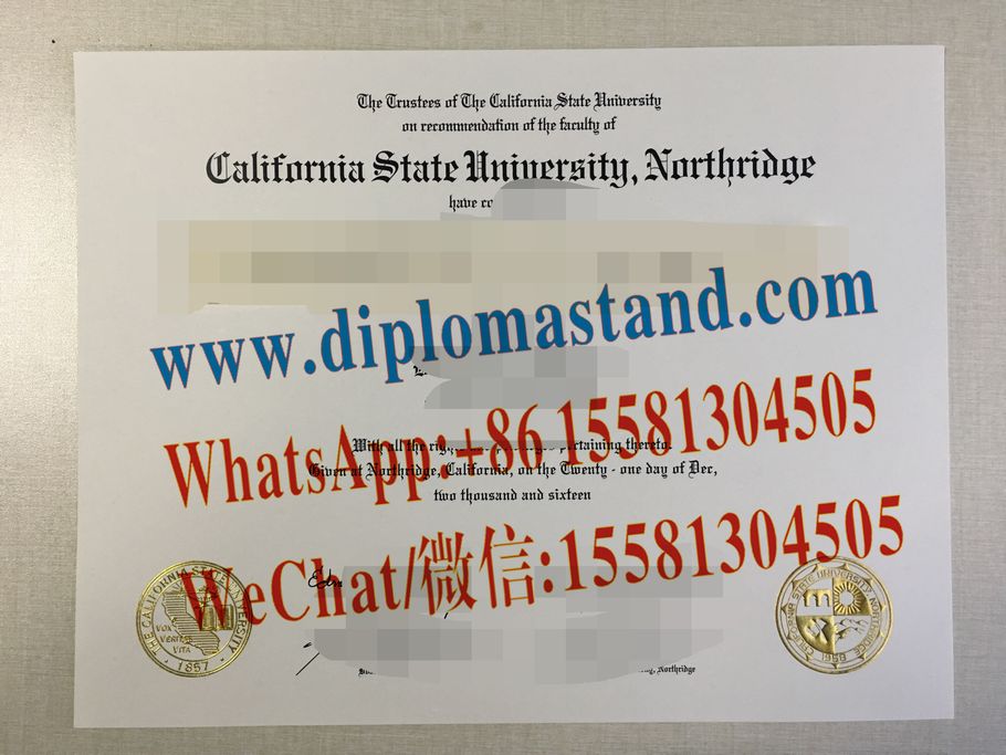 Buy fake California State University, Northridge Diploma