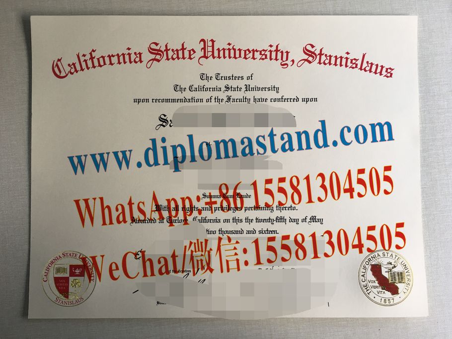 Buy fake California State University Stanislaus Diploma