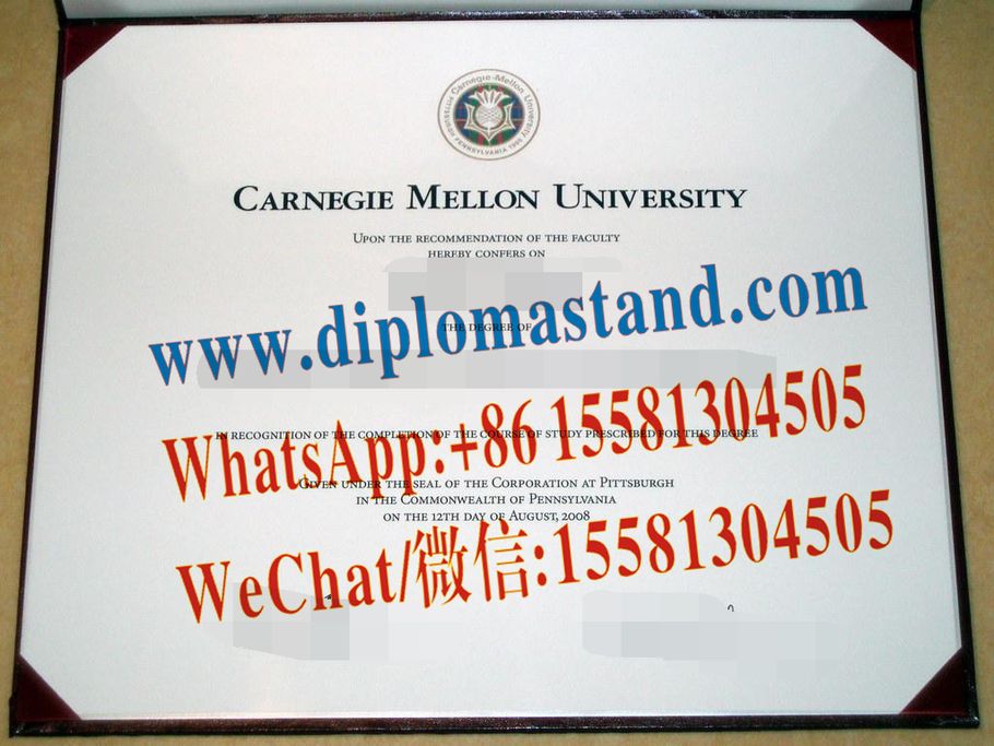 Buy fake Carnegie Mellon University Diploma