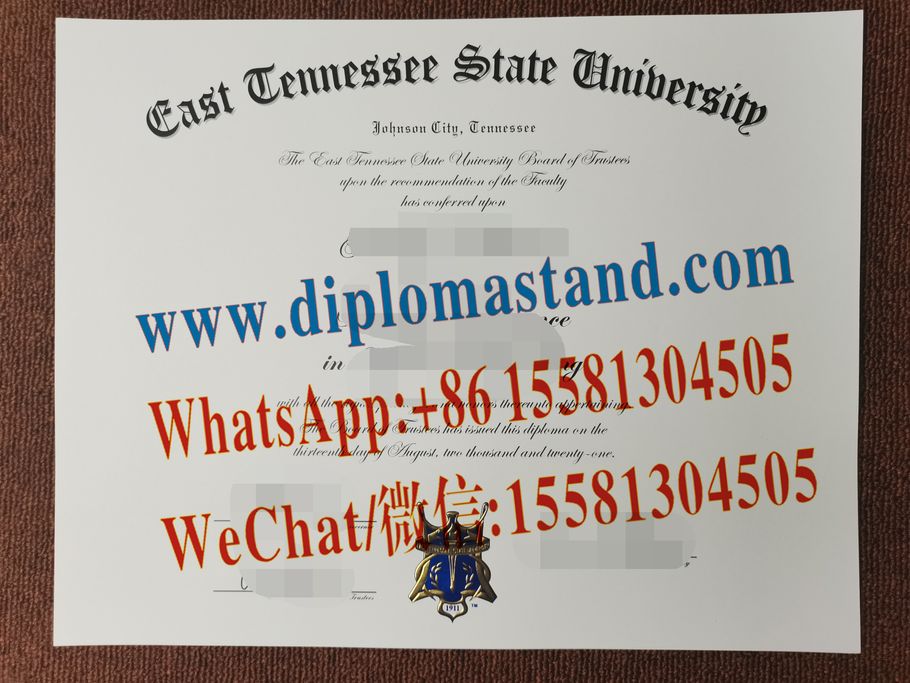 Buy fake East Tennessee State University a Diploma