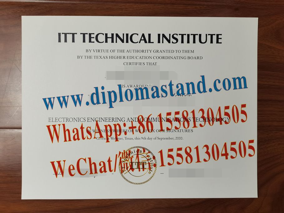 Buy fake ITT Technical Institute (Omaha) Diploma