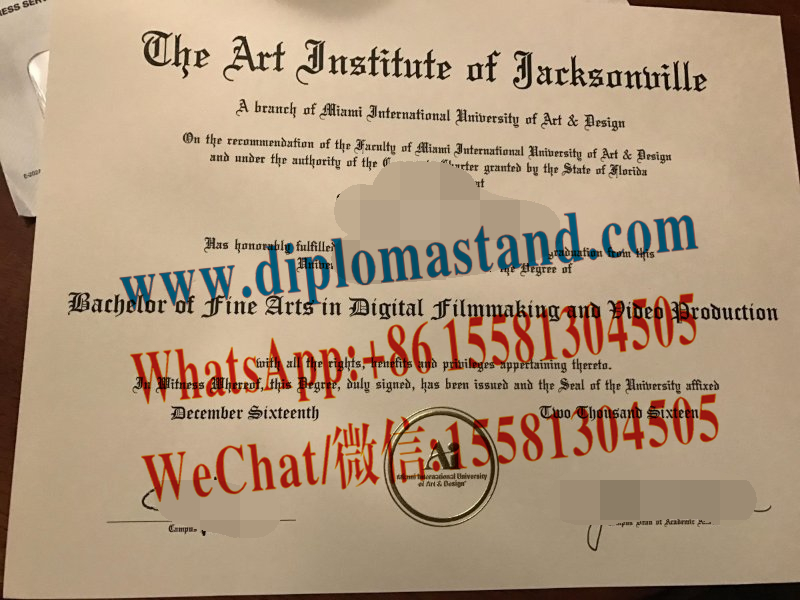 Buy fake Jacksonville Art Institute Diploma