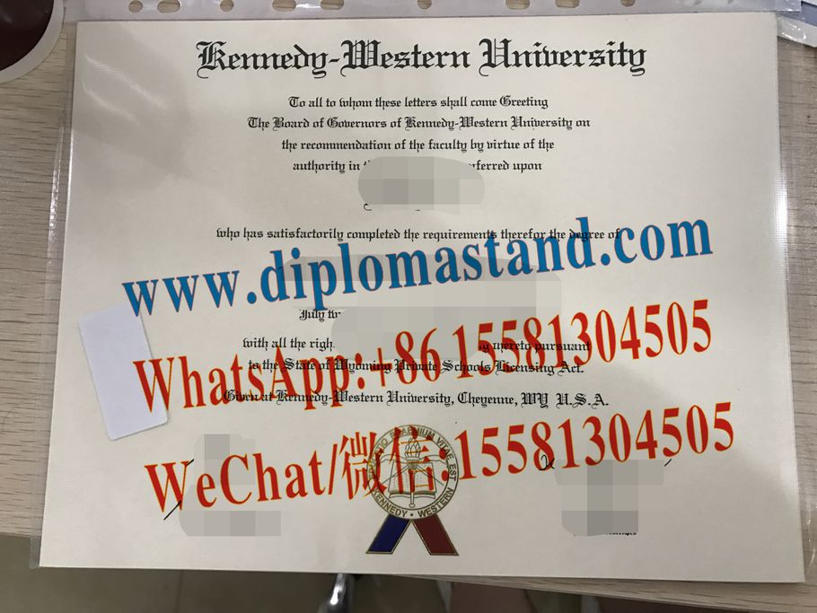 Buy fake Kennedy Western University Diploma