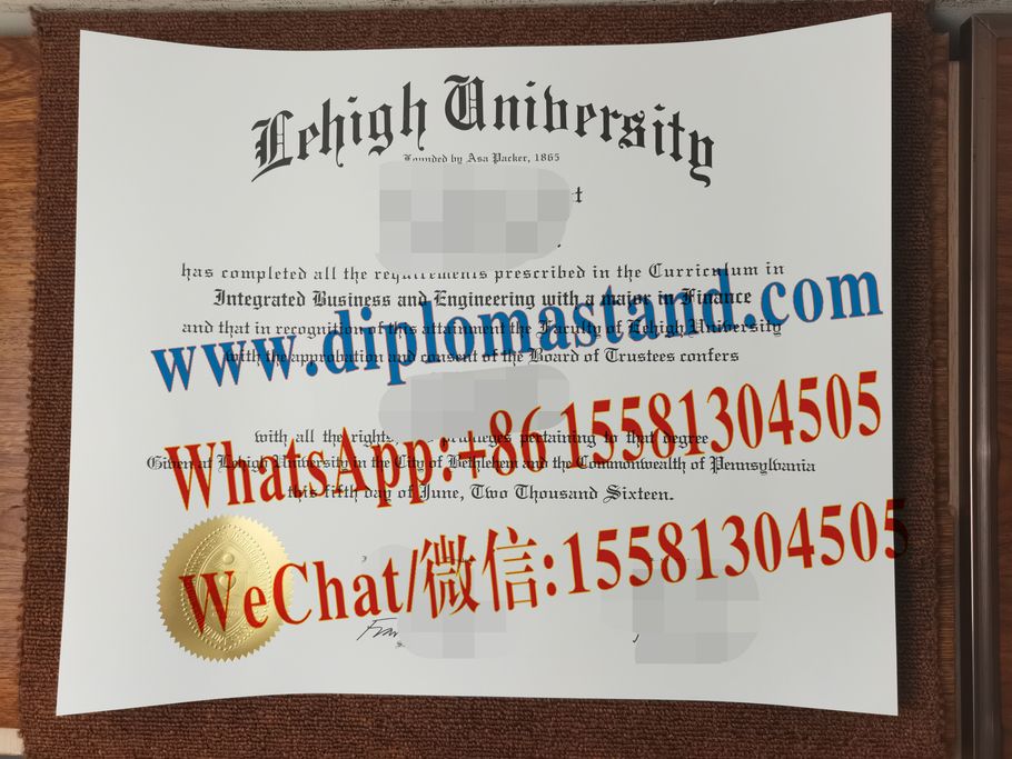 Buy fake Lehigh University Diploma