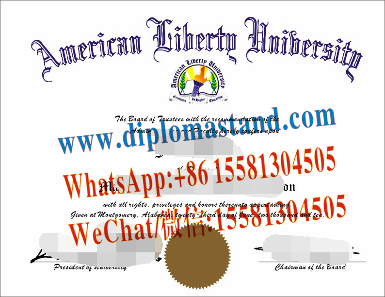 Buy fake Liberty University Diploma