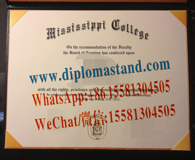 Buy fake Mississippi College Diploma