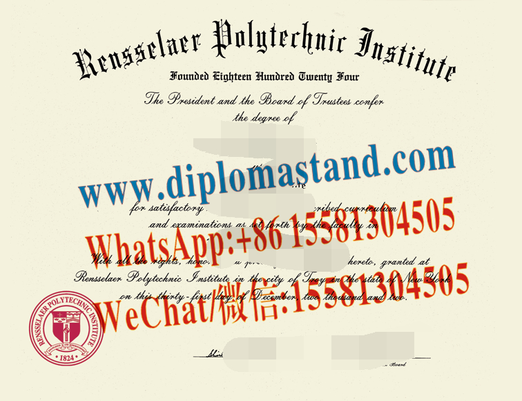 Buy fake Rensselaer Polytechnic Institute Diploma