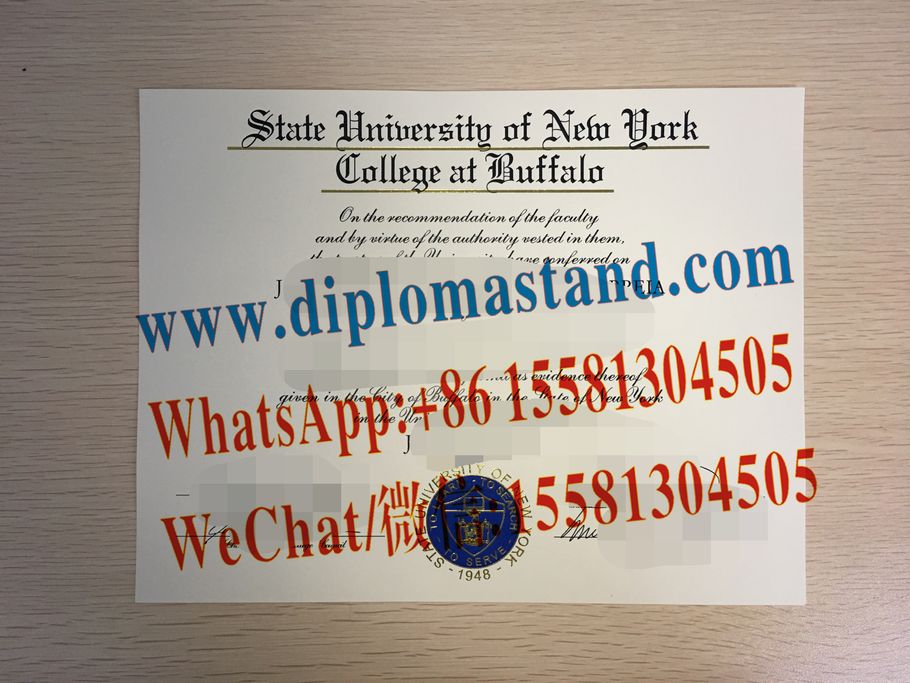 Buy fake SUNY Buffalo State University Diploma