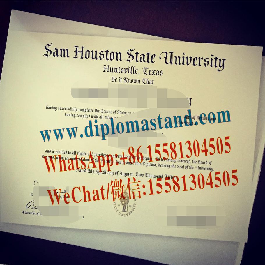 Buy fake Sam Houston State University Diploma