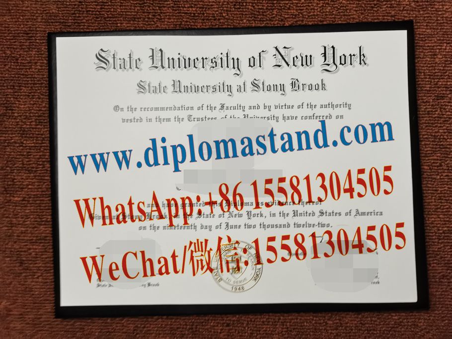 Buy fake Stony Brook University Diploma