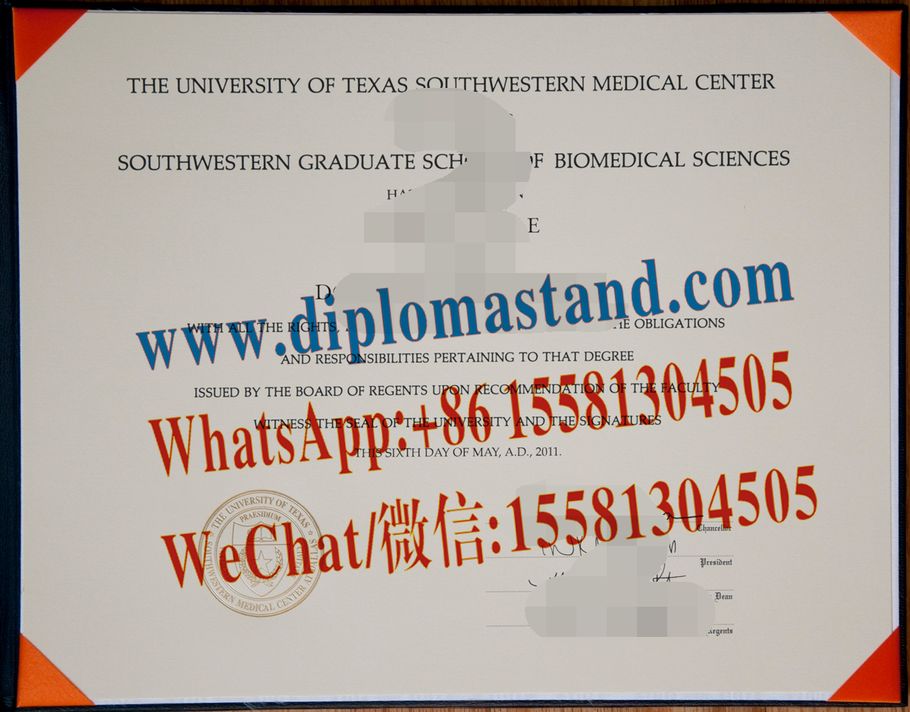 Buy fake UT Southwestern Medical Center Diploma