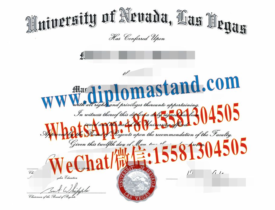 Buy fake University of Nevada, Las Vegas Diploma