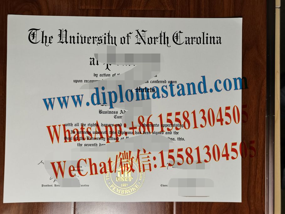 Buy fake University of North Carolina at Pembroke Diploma