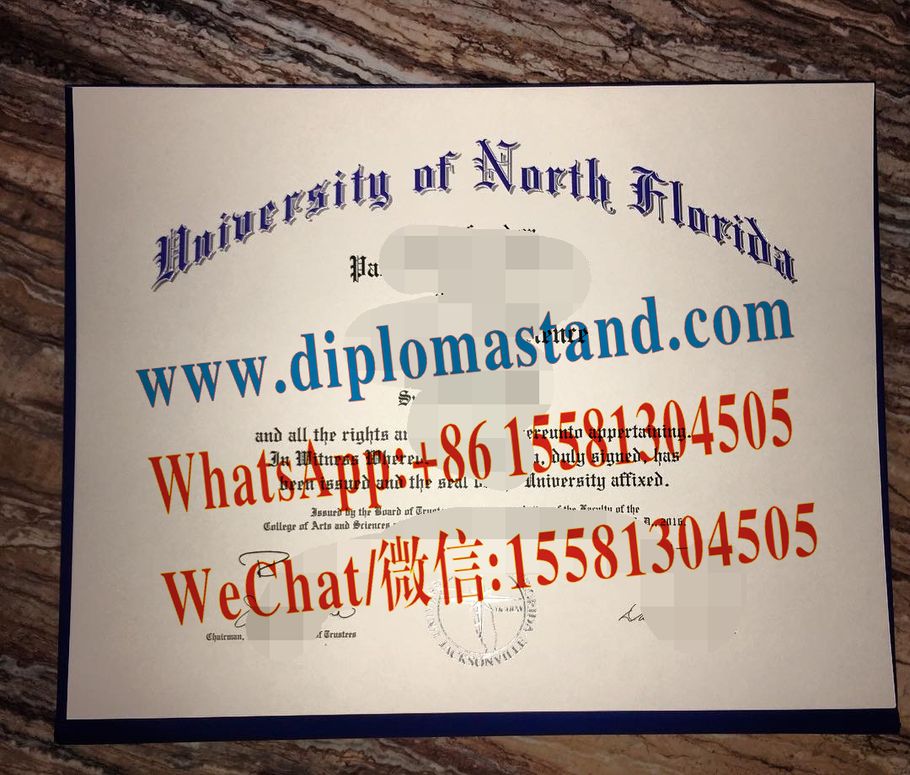 Buy fake University of North Florida Diploma