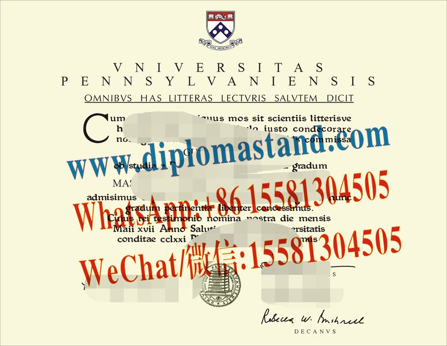 Buy fake University of Pennsylvaniensis Diploma