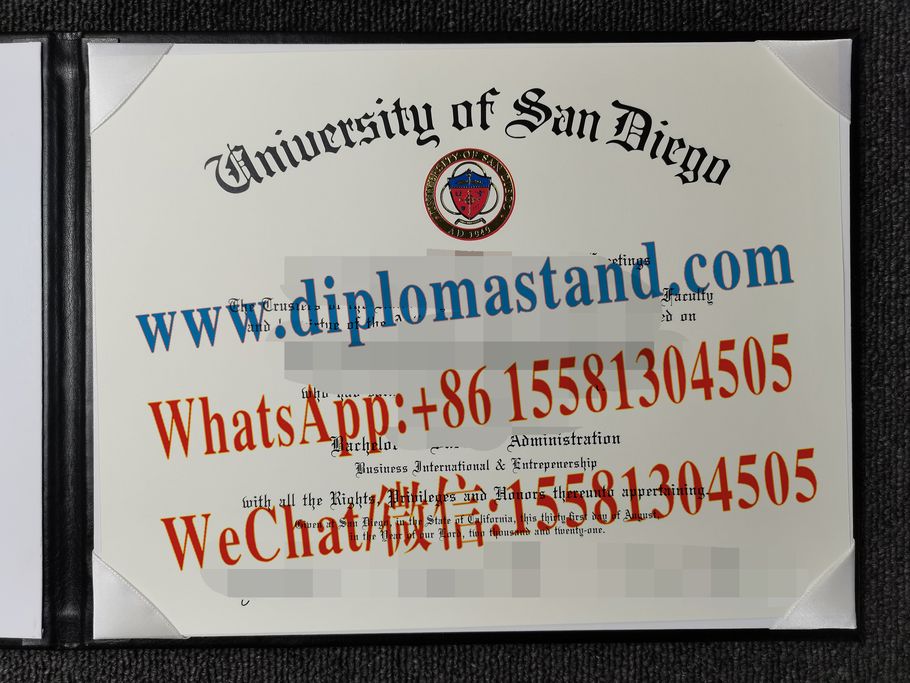 Buy fake University of San Diego Diploma