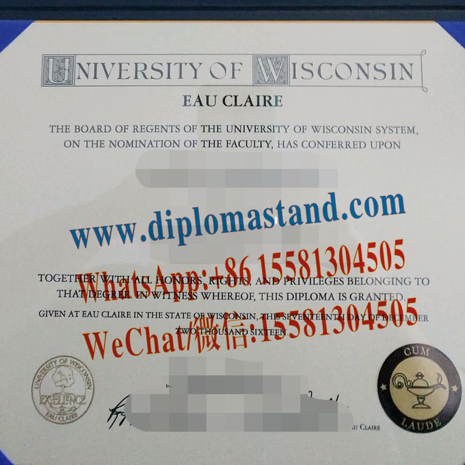 Buy fake University of Wisconsin–Eau Claire Diploma