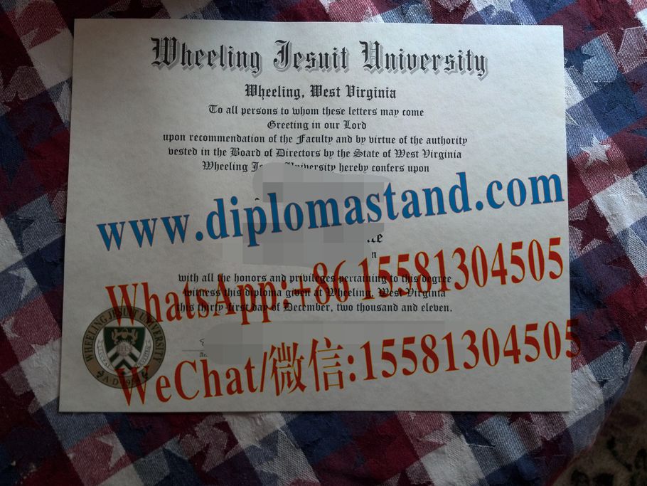 Buy fake Wheeling Jesuit University Diploma