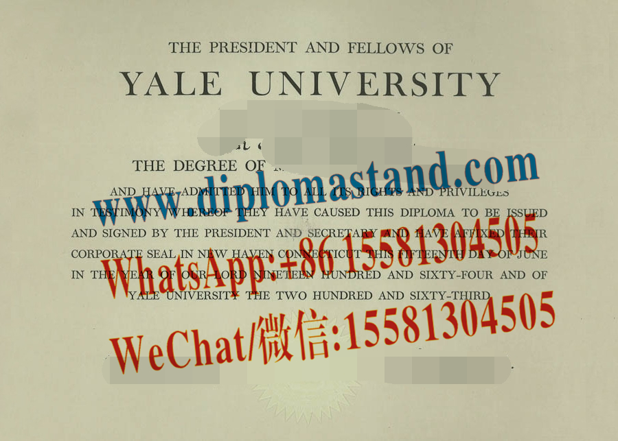 Buy fake Yale University Diploma