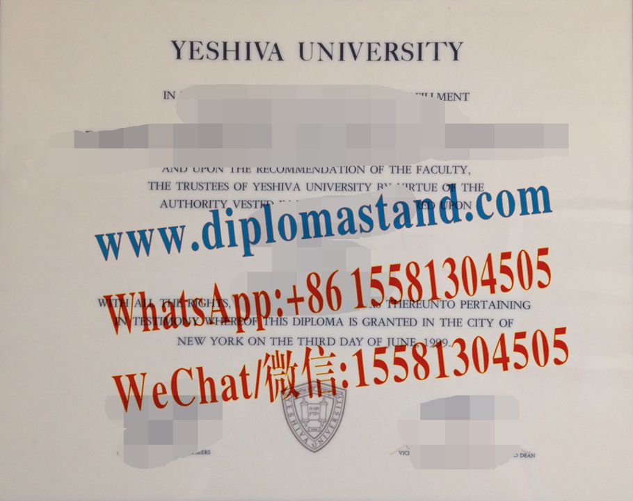 Buy fake Yeshiva University Diploma