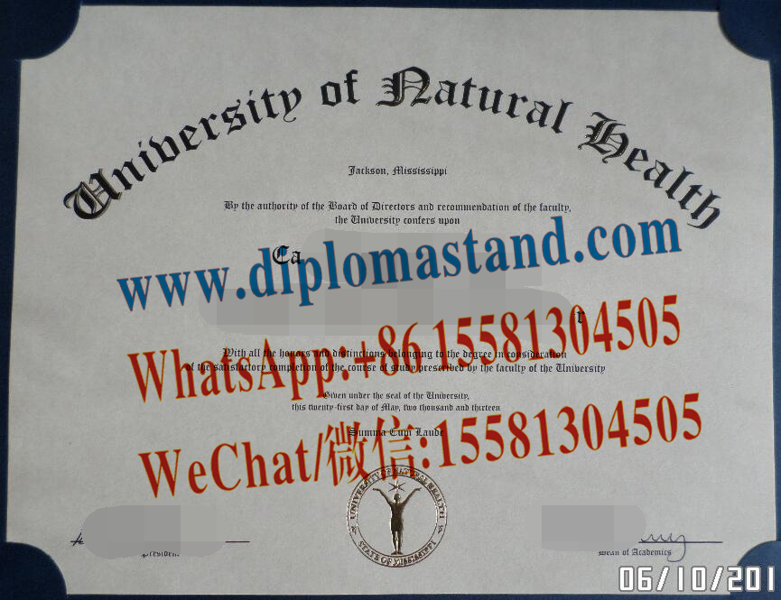 Buy fake university of natural health Diploma