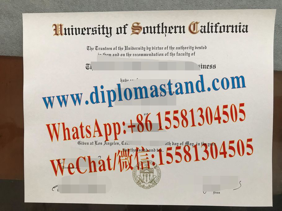 Buy fake university of southern california Diploma