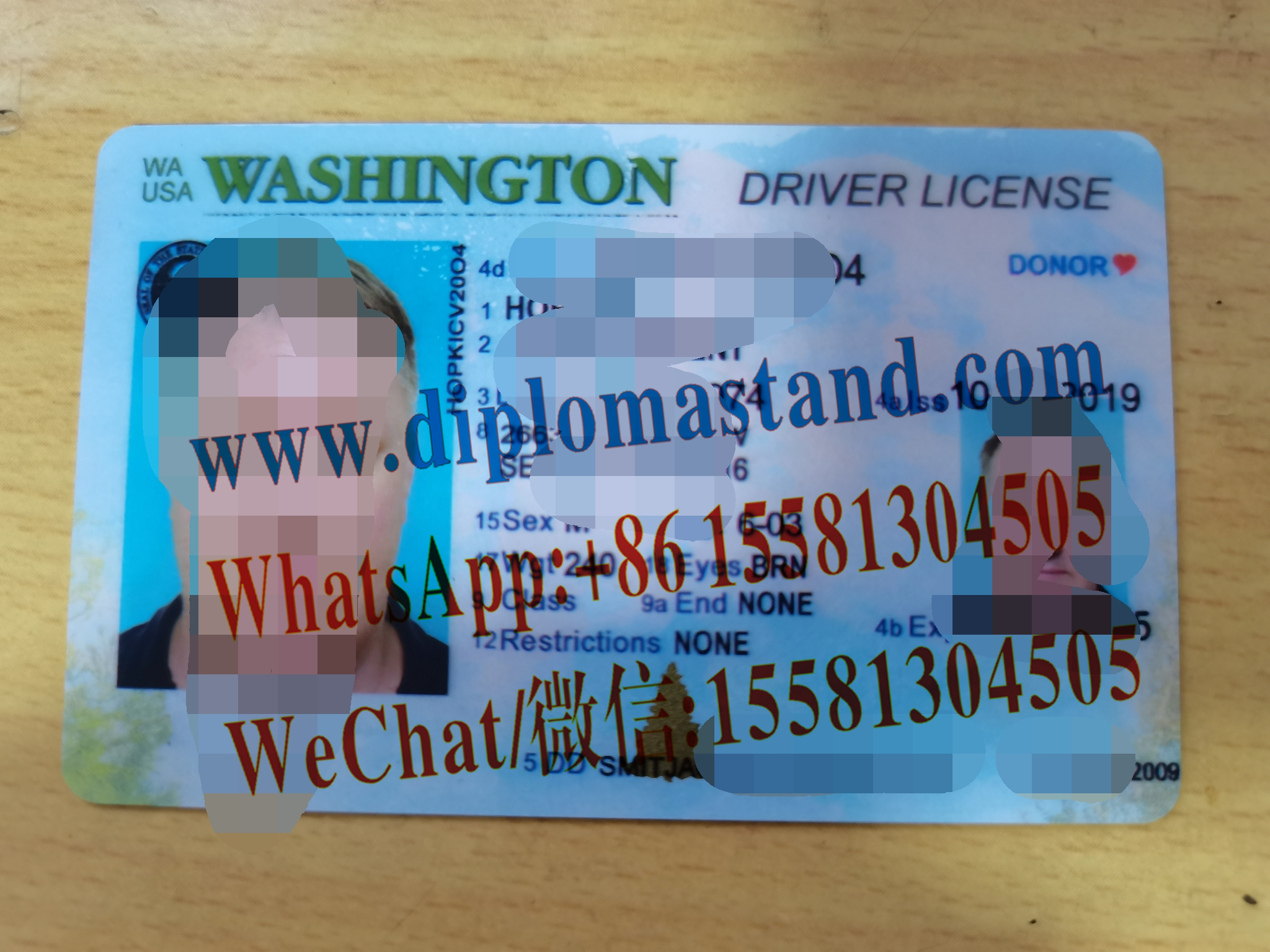 Buy washington drivers license Online