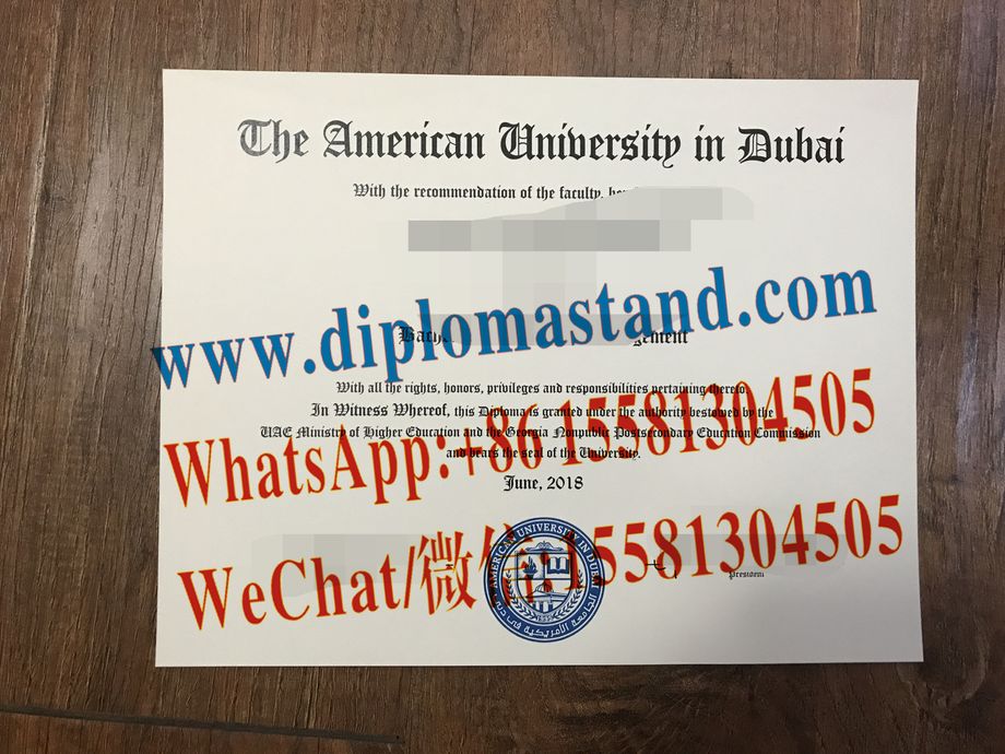 Fake American University Dubai Diploma Makers