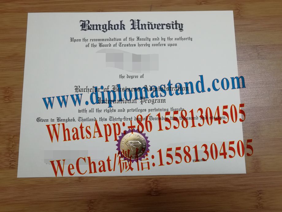 Fake Bangkok University Diploma Makers