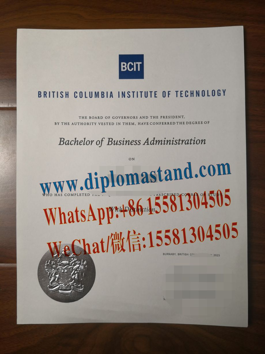 Fake British Columbia Institute of Technology (BCIT) Diploma Makers