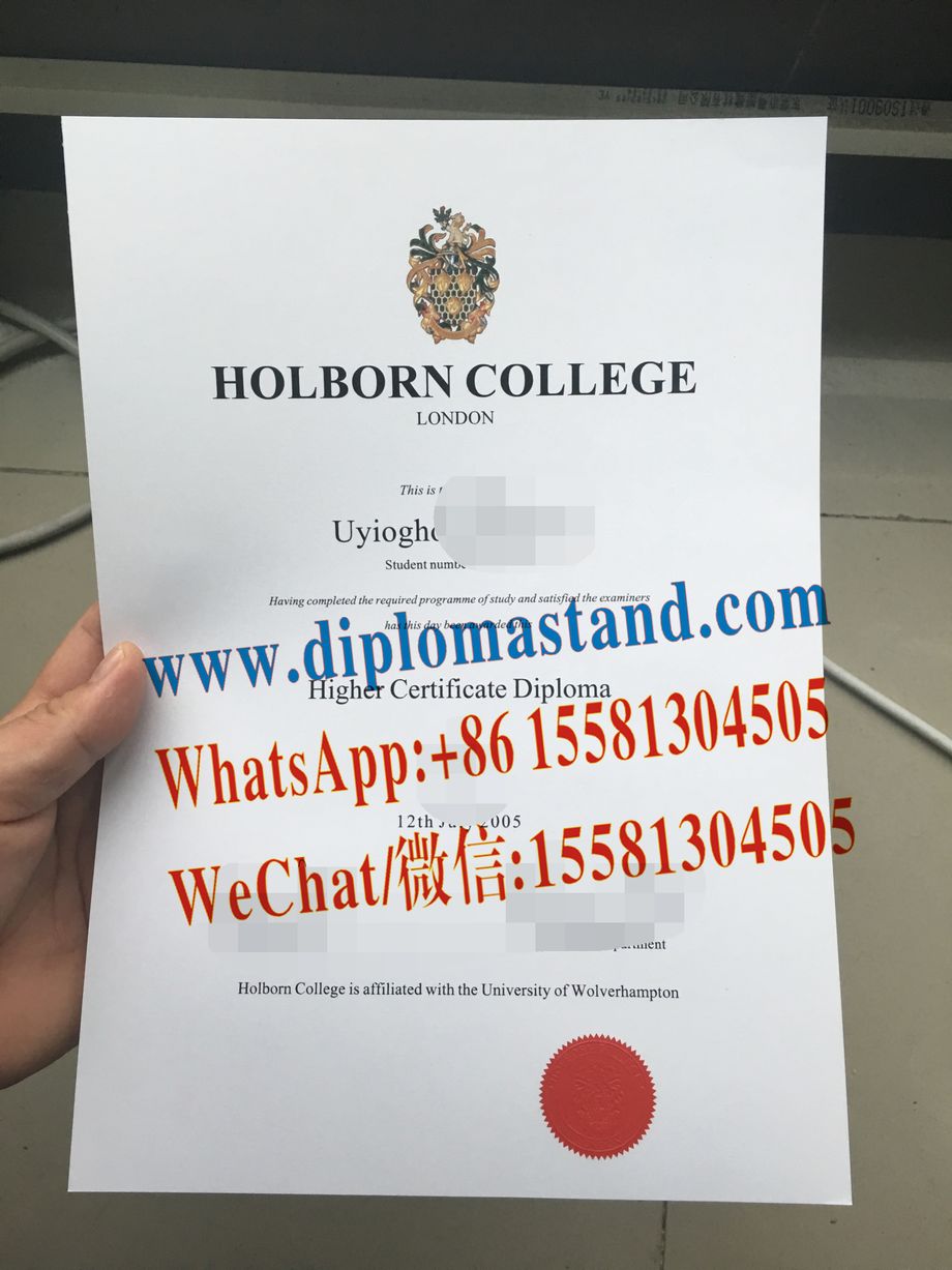 Fake Holborn College Diploma Makers