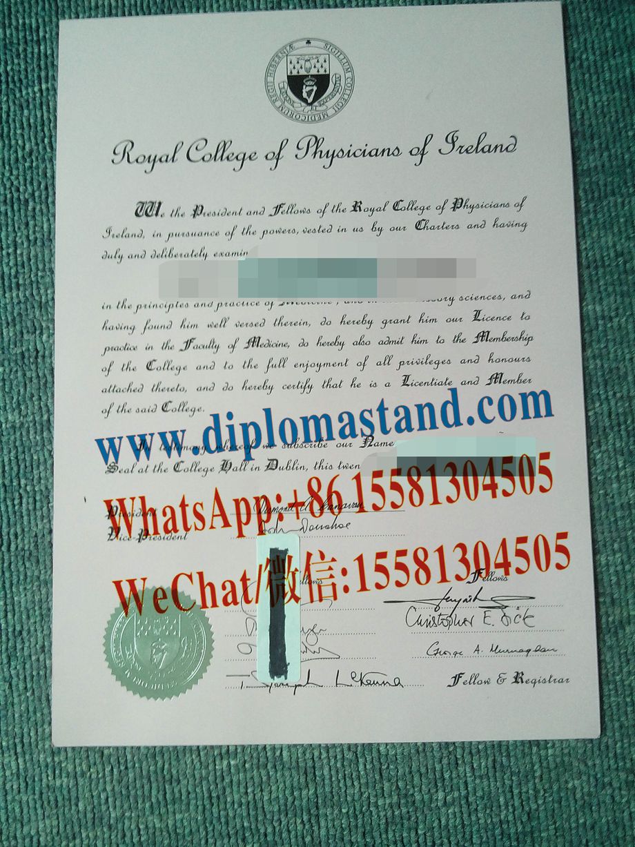 Fake Royal College of Physicians Diploma Certificate