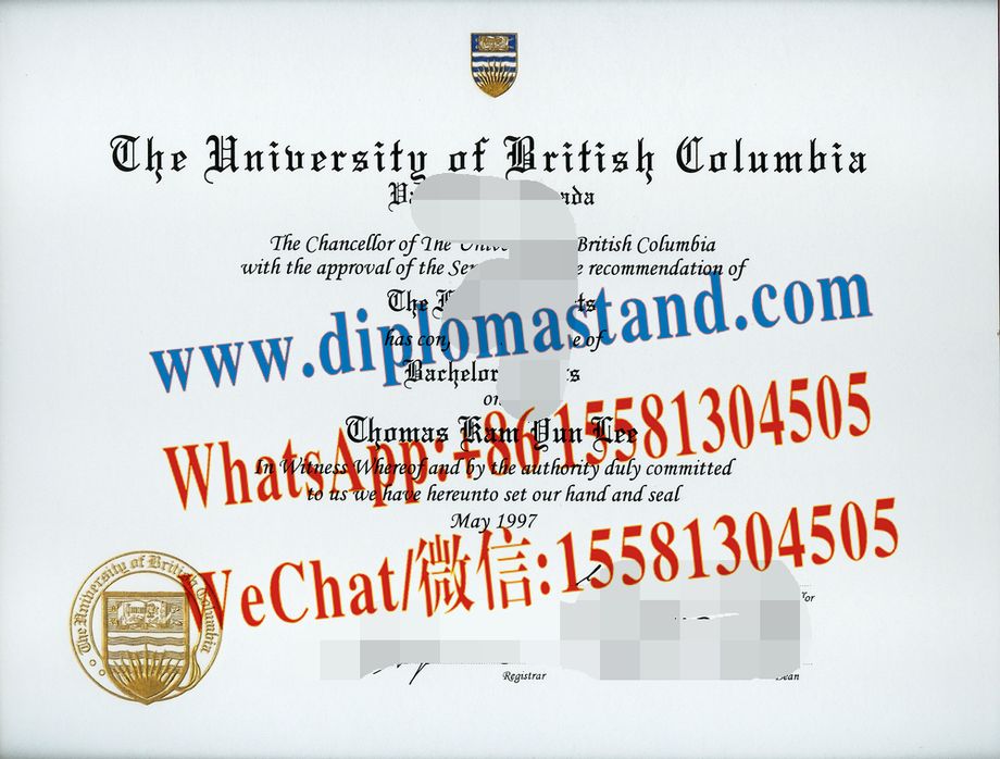 Fake The University of British Columbia Diploma Makers