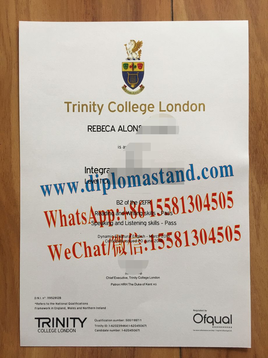 Fake Trinity College London Diploma Makers