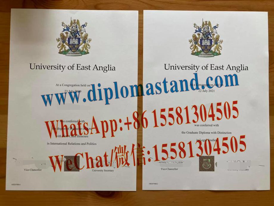 Fake University of East Anglia  Diploma Makers