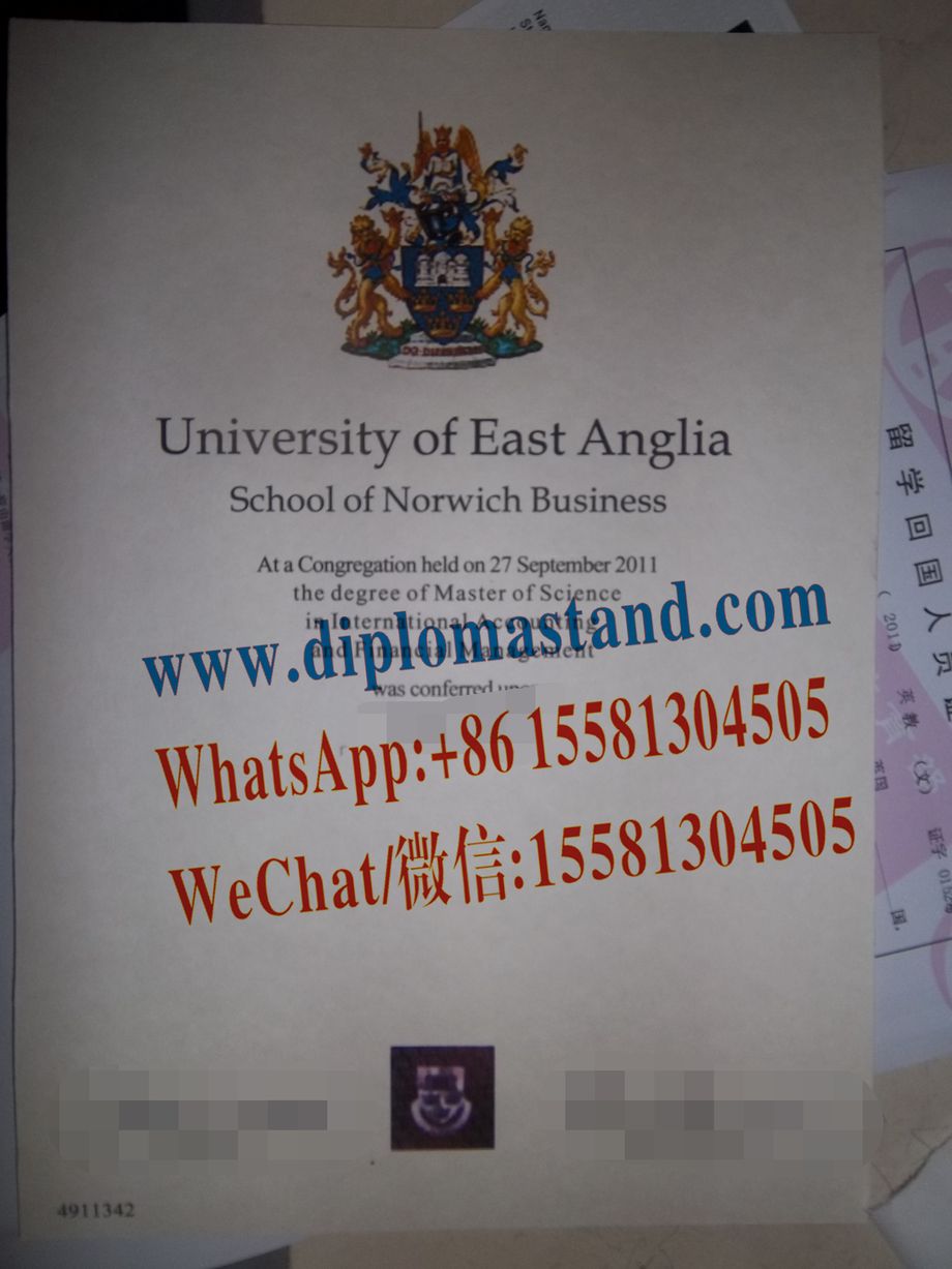 Fake University of East Anglia Diploma Makers