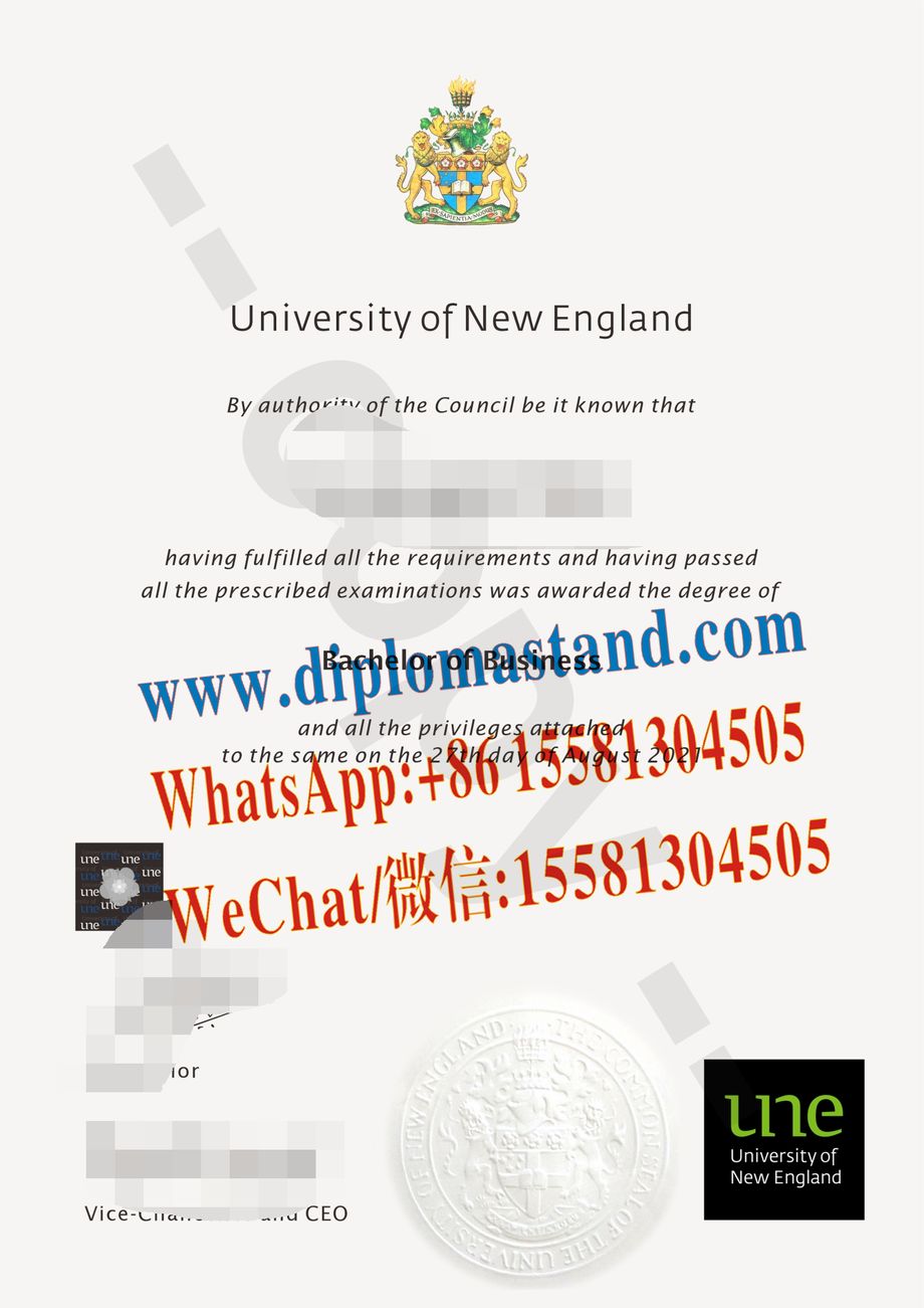 Fake University of New England (UNE) Diploma Makers