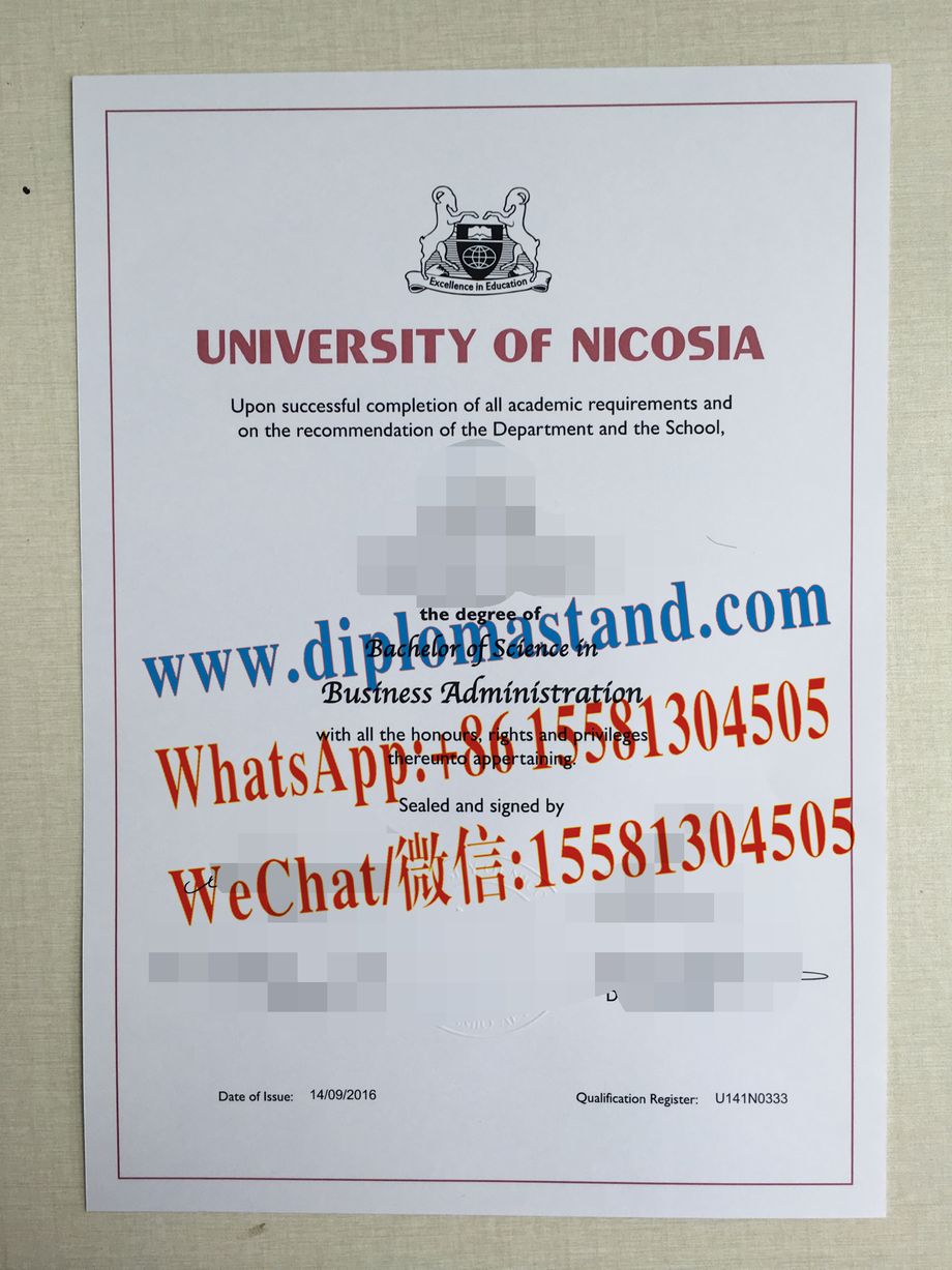 Fake University of Nicosia Diploma Makers