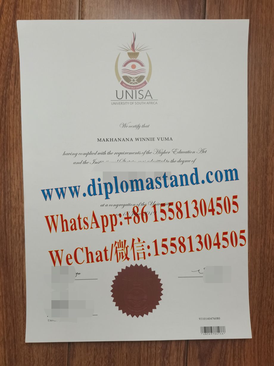 Fake University of South Africa(UNISA) Diploma Makers