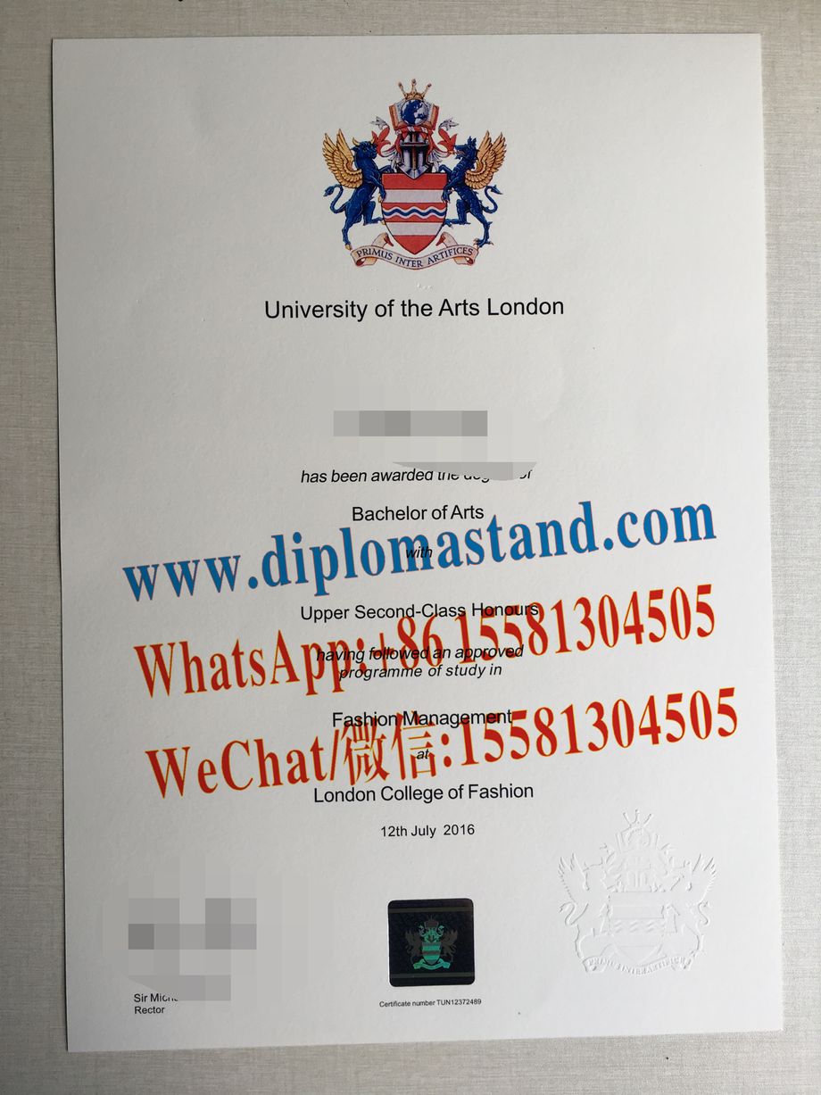 Fake University of the Arts London Diploma Makers