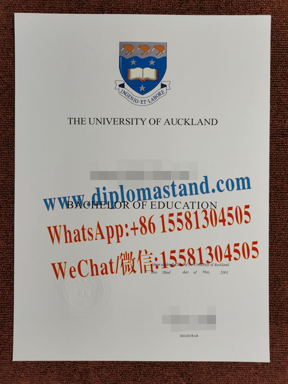 How Buy The University of Auckland Diploma