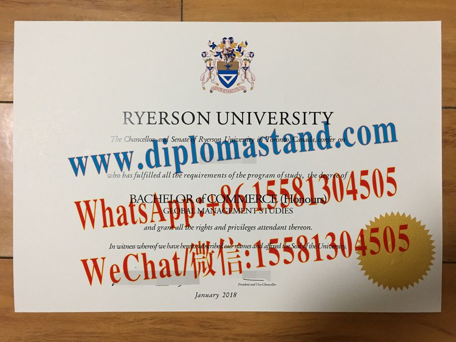 Make Fake Ryerson University Diploma