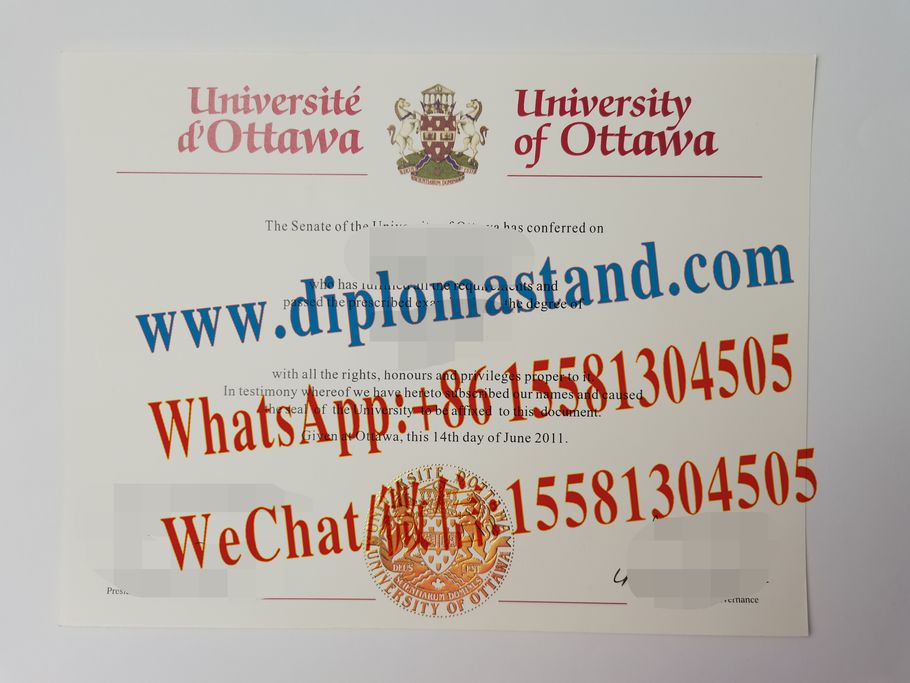 Make Fake University of Ottawa Diploma